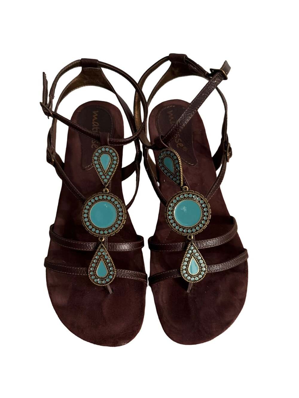 Matisse Bettina Chocolate Brown Sandals Size 9M
